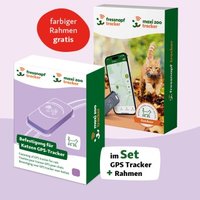 Fressnapf GPS-Tracker für Katzen + Befestigung lila