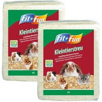 FIT+FUN litière pour petits animaux 2x60 l