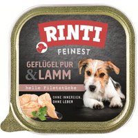 RINTI Feinest Adult Geflügel pur & Lamm 44x150 g