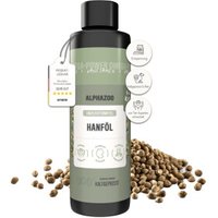 ALPHAZOO Premium Hanföl für Katzen I Entspannung und Fellglanz