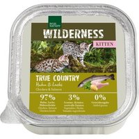 REAL NATURE WILDERNESS Kitten 16 x 100 g True Country Huhn & Lachs 16x100 g