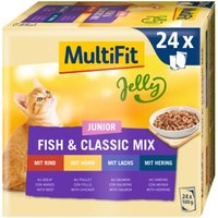 MultiFit Junior Jelly Fish & Classic Mix Multipack 24x100 g