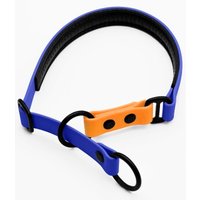 THE DOG IDEA Zugstopp Halsband Blau L