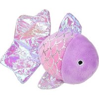 FIT+FUN Jouet peluche pour chat poisson