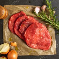 Organic beef escalopes (300g)