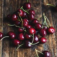 Organic cherries (250g)