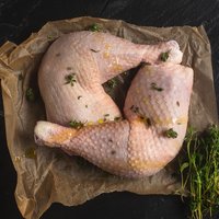 Organic chicken legs (600g, pack of 2)