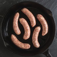 Organic pork sausages, gluten free (400g, pack of 6)
