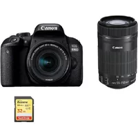 Canon EOS 800D Kit EF-S 18-55mm + 55-250mm
