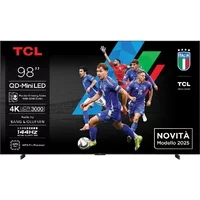 TCL 98C7K TV 2,49 m (98") 4K Ultra HD Smart TV Wifi Métallique 3000 cd/m²