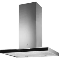 KFIB19X Hotte îlot 90 cm Inox