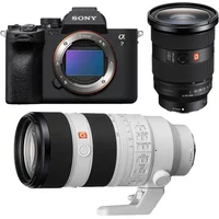 SONY ALPHA 7 IV + FE 24-70 f/2.8 GM II + FE 70-200mm f/2.8 GM II - Neuf