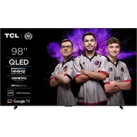 TCL 98QLED810K 98" (245 cm) QLED TV, 4K UHD, HDR, Smart TV, Dolby Atmos, Google TV, 120 Hz, 2025