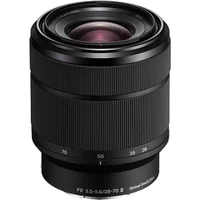 Objectif zoom Sony FE 28-70 mm f/3.5-5.6 OSS II Noir pour Monture Sony E et Sony FE