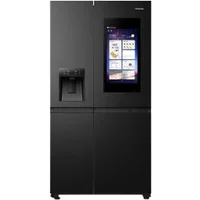 Réfrigérateur américain Hisense RS9P628GPFE Pose libre 614 Litres Classe Gris
