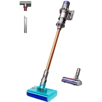 Dyson V10 Submarine Aspirateur-balai 2 en 1 Batterie Sec&humide Sans sac 0,76 L Cuivre, Gris - Neuf