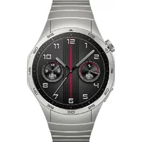 Huawei Watch GT 4 Bluetooth GPS NFC 46mm AMOLED Acier Inoxydable Gris ÉTANCHE 5ATM SpO2