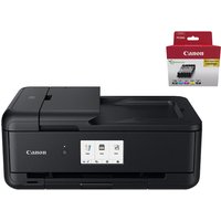 Canon PIXMA TS9550a Noir + PGI-580BK/CLI-581 BK/C/M/Y Multipack 5 couleurs