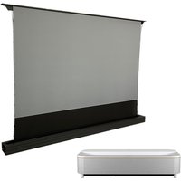 Epson EH-QS100 Blanc + Oray ALR Série 2 Motorisé ascendant 100"