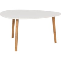 Sconto 33% Rabatt auf den weißen Couchtisch Rio Tinto Maße B 80 H 40 cm