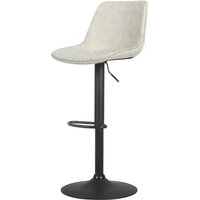 Sconto 33% Rabatt auf den grauen Barstuhl Simon Maße B 525 H 108 T 45 cm