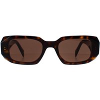 Prada Rectangle Damen Schildpatt Braun PR17WS