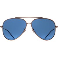 Ray-Ban Aviator Unisex Rose Gold Blau RB0101S Aviator Rücken