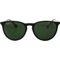 Lunettes De Soleil Ray-Ban Erika 4171 601/2P Noir Vert Polarisé