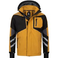 Rock Creek Softshelljacke Maisgelb