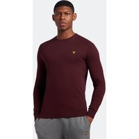 Pullover mit Rundhalsausschnitt aus Merino-Baumwolle Lyle & Scott
