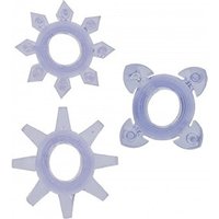 Toy Joy Set de 3 anneaux à pénis Tickle C-Rings