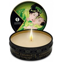 Bougie de massage mini Shunga Thé Vert
