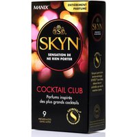 Préservatifs Manix Skyn Cocktail Club (Boîte de 9 préservatifs)