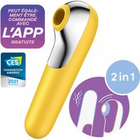 Satisfyer Stimulateur Satisfyer Dual Love Jaune