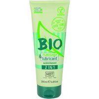 Gel lubrifiant Hot Bio Massage 2en1