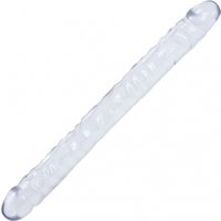 Doc Johnson Double Dong Crystal Jellies 18