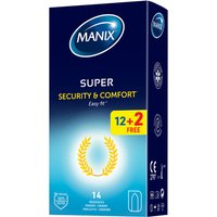 Préservatifs Manix Super 12+2