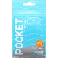 Tenga Masturbateur Tenga Pocket Stroker Wave Line