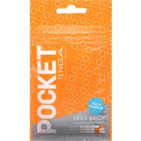 Tenga Masturbateur Tenga Pocket Stroker Hexa-Brick
