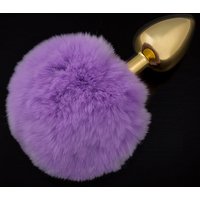 Dolce Piccante Plug anal Gold Fluffy S