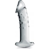 Glossy Toys Gode en verre Point G Glossy N°3 Transparent