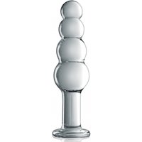 Glossy Toys Plug anal en verre Glossy N°9 Transparent