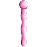 Glossy Toys Dildo en verre ondulé Glossy N°10