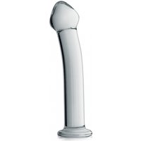 Glossy Toys Dildo en verre Point G Glossy N°14 Transparent
