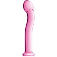 Glossy Toys Gode en verre Point G Glossy N°27 Rose