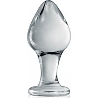 Glossy Toys Plug anal en verre Glossy N°31 Transparent