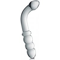 Glossy Toys Gode en verre point G Glossy N°8 Transparent