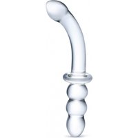 Gläs Gode en verre Ribbed G-Spot
