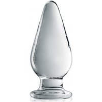 Glossy Toys Plug anal en verre Glossy N°26 Transparent