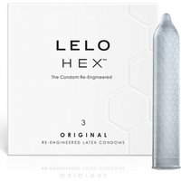 Préservatifs x 3 Lelo Hex Condoms original
